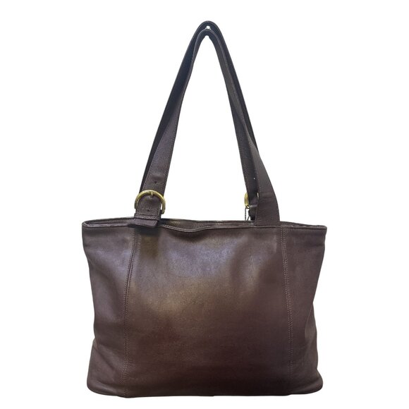 Vintage Coach Soho Zip Tote Brown - Picture 2 of 13